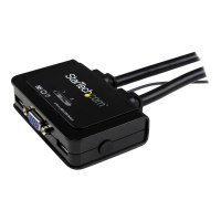 StarTech.com 2 Port USB VGA Cable KVM Switch