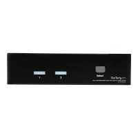 StarTech.com 2 Port USB HDMI KVM Switch with Audio and USB 2.0 Hub