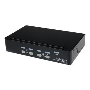 StarTech.com 4 Port Professional VGA USB KVM Switch with Hub