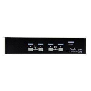 StarTech.com 4 Port Professional VGA USB KVM Switch with Hub