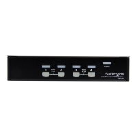 StarTech.com 4 Port Professional VGA USB KVM Switch with Hub