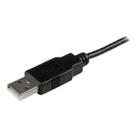 StarTech.com Cavo di sincronizzazione e di ricarica USB a Micro USB - Cavetto slim per Smartphone e Tablet A a Micro B slim da 3m - 3 m - USB A - Micro-USB B - USB 2.0 - Maschio/Maschio - Nero