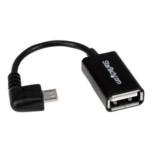 StarTech.com 5in Right Angle Micro USB to USB OTG Host...