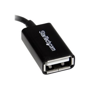 StarTech.com 5in Right Angle Micro USB to USB OTG Host...