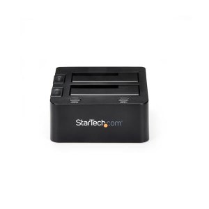 StarTech.com Docking Station USB 3.0 per doppio Hard Disk SSD / SATA da 2.5" / 3.5" con UASP - HDD - SSD - SATA - Seriale ATA II - Serial ATA III - 2.5,3.5" - 8 TB - USB 3.2 Gen 1 (3.1 Gen 1) Type-B - 6 Gbit/s