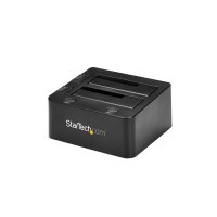 StarTech.com USB 3.0 Dual Hard Drive Docking Station with UASP for 2.5 / 3.5in HDD / SSD