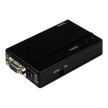 StarTech.com High Resolution VGA to Composite (RCA) or S-Video Converter