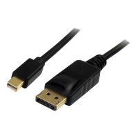 StarTech.com Cavo adattatore Mini DisplayPort 1.2 a DisplayPort 4k da 3 m - cavo Connettore mDP a DP Nero da 3m M/M - 3 m - Mini DisplayPort - DisplayPort - Maschio - Maschio - 3840 x 2400 Pixel