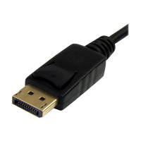 StarTech.com Cavo adattatore Mini DisplayPort 1.2 a DisplayPort 4k da 3 m - cavo Connettore mDP a DP Nero da 3m M/M - 3 m - Mini DisplayPort - DisplayPort - Maschio - Maschio - 3840 x 2400 Pixel