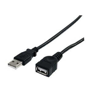 StarTech.com 6 ft Black USB 2.0 Extension Cable A to A