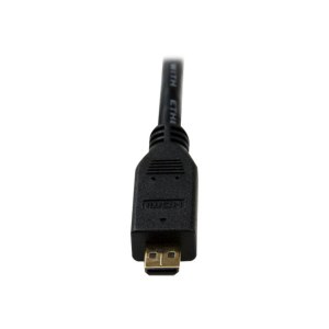 StarTech.com High-Speed-HDMI-Kabel mit Ethernet - HDMI a auf HDMI-Micro d 3m Adapterkabel (Stecker/Stecker)