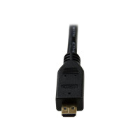 StarTech.com Cavo HDMI ad alta velocità con Ethernet da 3 m - HDMI a Micro HDMI - M/M - 3 m - HDMI tipo A (Standard) - HDMI tipo D (Micro) - Nero