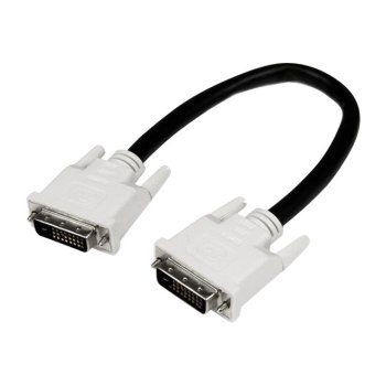 StarTech.com DVI-D Dual Link Kabel 1m (Stecker/Stecker) - DVI 24+1 Pin Monitorkabel Dual Link - DVI Anschlusskabel mit Ferritkernen - DVI-Kabel - Dual Link - DVI-D (M)