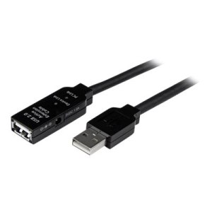 StarTech.com Cavo prolunga USB 2.0 attivo - Cavo amplificato USB 2.0 - 5m Maschio/Femmina - 5 m - USB A - USB A - USB 2.0 - Maschio/Femmina - Nero