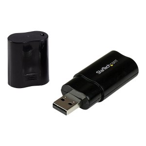 StarTech.com USB Sound Card - 3.5mm Audio Adapter