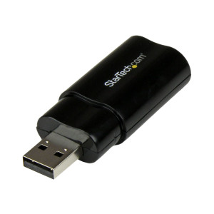 StarTech.com USB Sound Card - 3.5mm Audio Adapter