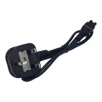 StarTech.com 1 m GB Laptop Ladekabel,  BS 1363 auf C5, 2,5A 250V, 18AWG, Notebook / Laptop Ersatzstromkabel, UK Laptop Netzteil Stromkabel, Kleeblatt/Mickey Mouse Netzkabel (PXTNB3SUK1M)