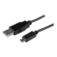 StarTech.com 15cm 6in Mobile Charge Sync USB to Slim Micro USB Cable for Phones & Tablets A to Micro B