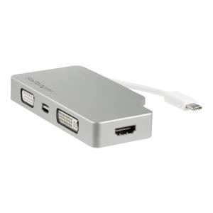 StarTech.com Aluminium Reise A/V Adapter 4-in-1 USB-C auf...