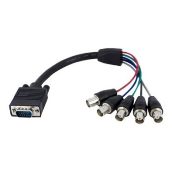 StarTech.com 1 ft. (0.3 m) VGA to BNC Cable