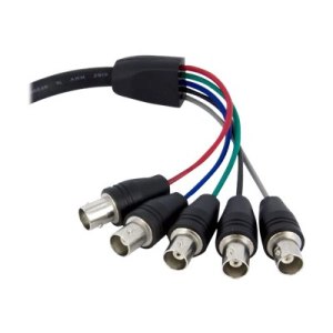 StarTech.com 1 ft. (0.3 m) VGA to BNC Cable