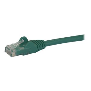 StarTech.com 2m CAT6 Ethernet Cable, 10 Gigabit Snagless RJ45 650MHz 100W PoE Patch Cord, CAT 6 10GbE UTP Network Cable w/Strain Relief, Green, Fluke Tested/Wiring is UL Certified/TIA