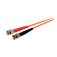 StarTech.com Cavo patch duplex in fibra multimodale 62,5/125 3 m LC - ST - 3 m - LSZH - OM1 - LC - ST - Arancione