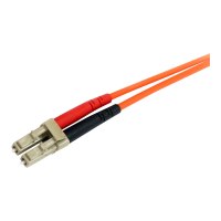 StarTech.com Cavo patch duplex in fibra multimodale 62,5/125 3 m LC - ST - 3 m - LSZH - OM1 - LC - ST - Arancione