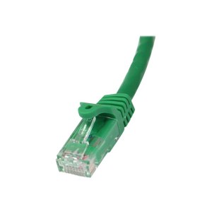 StarTech.com 50cm CAT6 Ethernet Cable, 10 Gigabit Snagless RJ45 650MHz 100W PoE Patch Cord, CAT 6 10GbE UTP Network Cable w/Strain Relief, Green, Fluke Tested/Wiring is UL Certified/TIA