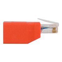 StarTech.com Cat6 Cable - Cat6 Crossover Adapter - GbE - Red - Ethernet Network Cable (C6CROSSOVER)