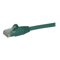 StarTech.com 1m Cat6 Gigabit UTP Patchkabel Snagless - Cat.6 RJ45 Netzwerkkabel mit Schutzmanschette - Grün - St/St - Patch-Kabel - RJ-45 (M)