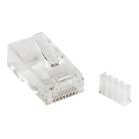 StarTech.com Cat 6 RJ45 Modular Plug for Solid Wire - 50 Pack (CRJ45C6SOL50)