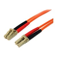 StarTech.com 5m Fiber Optic Cable - Multimode Duplex 50/125 - LSZH - LC/LC - OM2 - LC to LC Fiber Patch Cable - Netzwerkkabel - LC Multi-Mode (M)