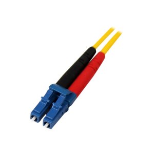 StarTech.com 1m Fiber Optic Cable - Single-Mode Duplex 9/125 - LSZH - LC/LC - OS1 - LC to LC Fiber Patch Cable (SMFIBLCLC1)