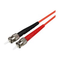 StarTech.com Cavo patch duplex in fibra multimodale 50/125 5 m LC - ST - 5 m - OM2 - LC - ST - Maschio/Maschio - Rosso