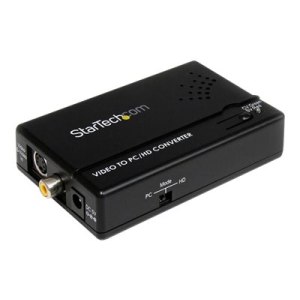 StarTech.com Composite and S-Video to VGA Video Scan Converter