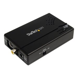 StarTech.com Composite and S-Video to VGA Video Scan Converter