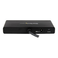 StarTech.com Adattatore Splitter MST Hub - DisplayPort a 4 porte DisplayPort - DisplayPort - 4x DisplayPort - 3840 x 2160 Pixel - Nero - Plastica - 30 Hz