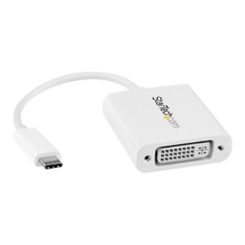 StarTech.com USB-C auf DVI Adapter - USB Type-C DVI Konverter für MacBook, Chromebook, Dell XPS oder andere USB-C Geräte