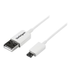 StarTech.com Cavo micro USB bianco 2 m - A a Micro B - 2...