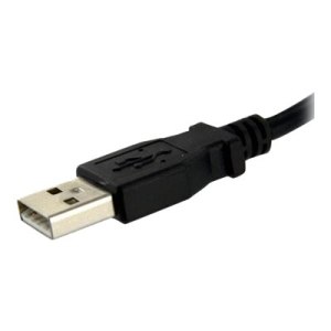 StarTech.com 60cm USB A Blendenmontage Kabel Bu/St - USB...