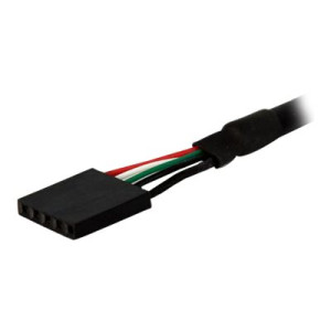 StarTech.com 3 ft Panel Mount USB A to Motherboard Header...