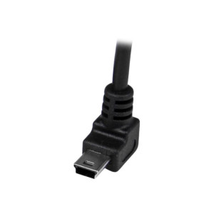 StarTech.com 1m USB auf Mini USB Anschlusskabel 90°...