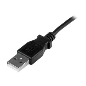 StarTech.com 1m USB auf Mini USB Anschlusskabel 90° gewinkelt - USB A zu Mini B Kabel - 1 x USB A (St)