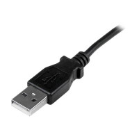 StarTech.com 1m USB auf Mini USB Anschlusskabel 90° gewinkelt - USB A zu Mini B Kabel - 1 x USB A (St)