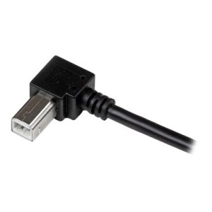 StarTech.com 2m USB 2.0 A to Right Angle B Cable Cord