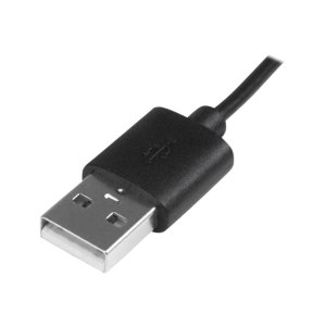 StarTech.com 1m Micro USB Kabel mit LED Ladeanzeige - St/St - USB auf Micro USB Kabel - USB-Kabel - Micro-USB Typ B (M)