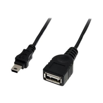 StarTech.com 30cm Mini USB 2.0 Kabel - USB A auf Mini B - Bu/St - USB-Kabel - USB (W)