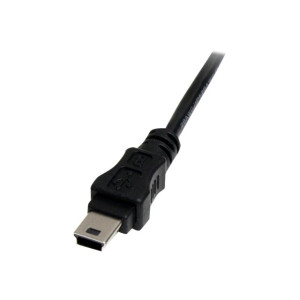 StarTech.com Cavo Mini USB 2.0 30 cm - USB A a Mini B F/M - 0,3 m - USB A - Mini-USB B - Maschio/Femmina - 480 Mbit/s