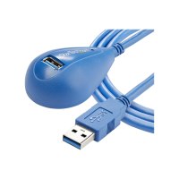 StarTech.com 1,5m SuperSpeed USB 3.0 Verlängerungskabel / Dockingkabel - Blau - Stecker / Buchse - USB-Verlängerungskabel - USB Typ A (M)